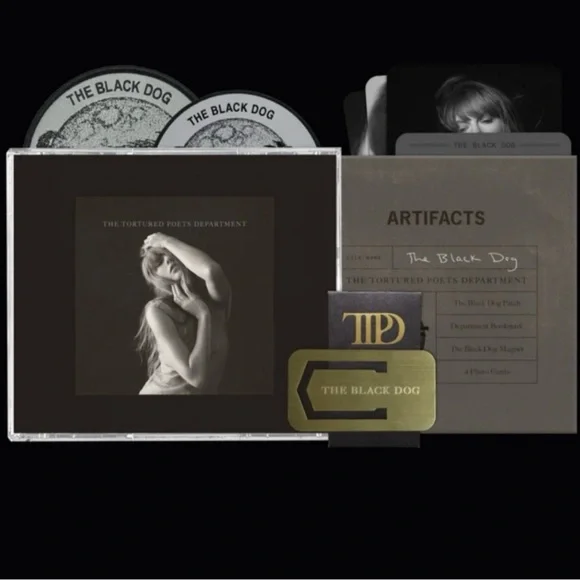 The Tortured Poets Department Collector’s Edition - Deluxe CD + “The Black Dog” - Picture 1 of 4